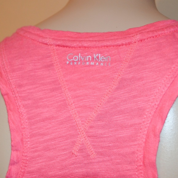 CALVIN KLEIN Performance Pink Racerback Maxi Dress - Picture 6 of 6